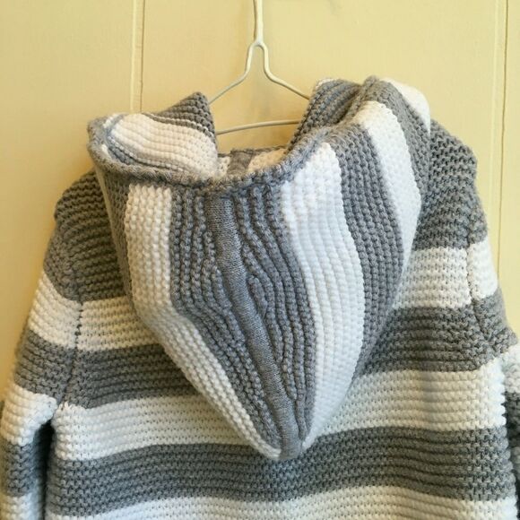 HANNA ANDERSSON HOODED ORGANIC COTTON SWEATER - Picture 4 of 5